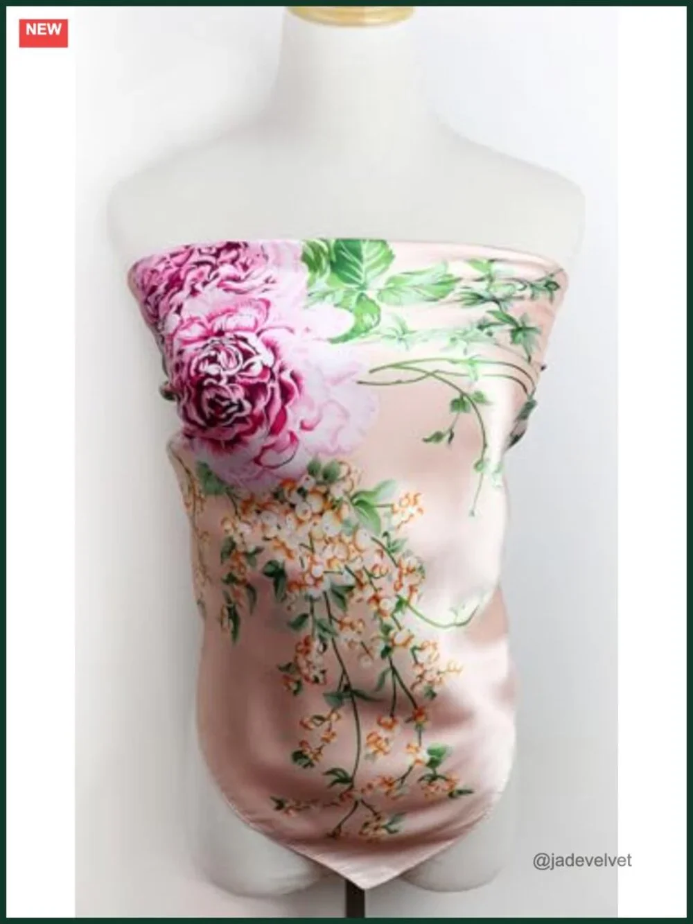 35x35 Satin Head Scarf for Women - Silk Feel, Hair Wrap, Neck Scarf, Square